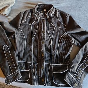 Lucy Paris Jacket with White Accents